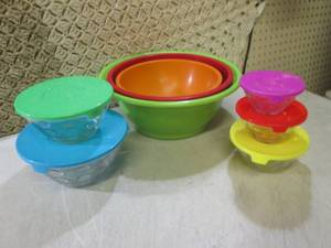 lot 36 image: (BSB) Assorted Bowls 5pc Glass Bowl...