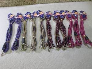 lot 71 image: (F-0) Lot of 11 - 50 Rope Type Dog...