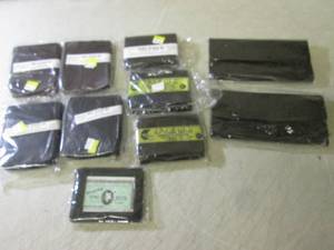 lot 76 image: (BSB) Lot of 10 Assorted Leather Wa...