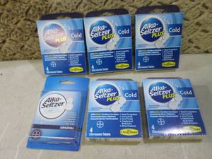 lot 97 image: (BSB) 6 Packs of Alka-Seltzer Past ...