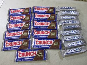 lot 109 image: (B-1) Assorted Candy Bars Past Date...