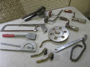 lot 145 image: (F-0) Assorted Hand Tools Etc...