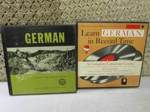 lot 155 image: (CSB) Lot of 2 Vintage Learn German...