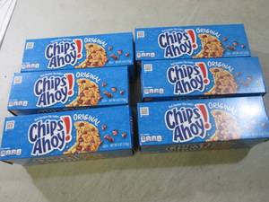lot 191 image: (B-3) 6 Boxes of Chips Ahoy Origina...