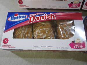 lot 194 image: (C-1) 4 Boxes of Hostess Cherry Che...