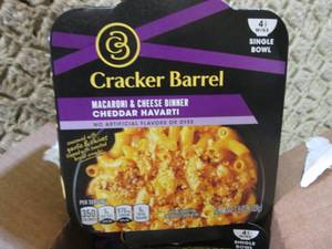 lot 208 image: (B-4) Case of 6 Cracker Barrel Ched...