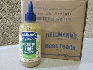lot 220 image: (B-2) 6 Bottles of Hellmanns Cilan...
