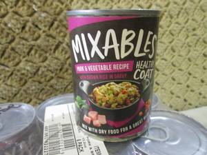 lot 222 image: (C-1) 6 Cans Mixables Pork & Vegeta...