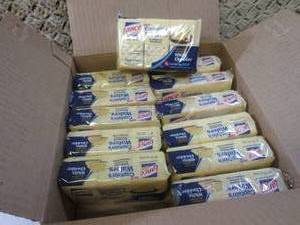 lot 232 image: (B-3) Case of White Cheddar Sandwic...