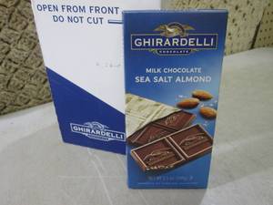 lot 266 image: (B-2) Box of 12 Milk Chocolate Sea ...