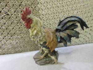 lot 272 image: (FS) Large Rooster Figure 13 Tall...