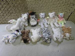 lot 283 image: (F-2) Assorted TY Beanie Babies...