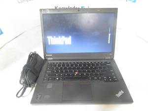 lot 4 image: Lenovo&nbspThinkPad T440p&nbspINTEL(R) CORE(TM) I5-4300M CPU  2.60GHZ 4GB RAM 500 GB HD wcharger 