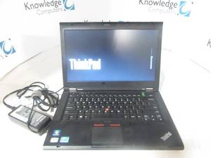 lot 20 image: Lenovo&nbspThinkPad T430&nbspINTEL(R) CORE(TM) I5-3320M CPU  2.60GHZ4GB RAM 500 GB HD wpower supply 