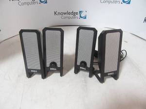 lot 46 image: Lot of 4 Dell Speakers