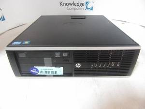 lot 96 image: HP&nbspCompaq Elite 8300 SFF&nbspIntel(R) Core(TM) i5-3470 CPU  3.20GHz 8 GB RAM 250 GB HD 