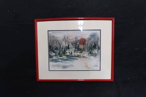 lot 30 image: ELIZABETH WHITE PAINTING