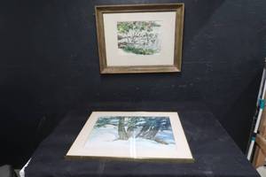 lot 33 image: E WHITE PAINTING