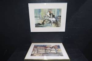 lot 34 image: E WHITE PAINTING