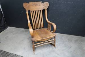 lot 103 image: ROCKING CHAIR