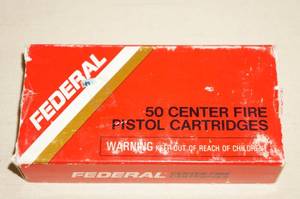 50 Federal .380 Auto 95 Gr Metal Case Bullet Ammo