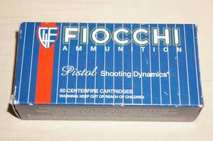 50 Fiocchi 9mm Luger 115 Gr FMJ Ammo