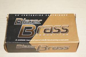 50 Blazer Brass 9mm Luger 115 Gr FMJ Ammo