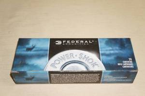 20 Federal Power-Shok .300 Win Short Mag 180 Gr SP Ammo
