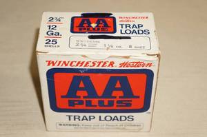 25 Winchester Western AA Plus 12 Ga 2-34 8 Shot Shotshells
