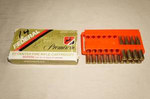 14 Federal .30-06 Sprg 165 Gr Boat Tail SP Ammo