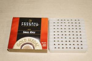 79 Federal Gold Medal Small Rifle Match Primers
