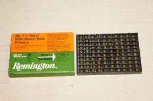 100 Remington No 7-12 Small Rifle Bench Rest Primers