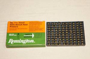 100 Remington No 7-12 Small Rifle Bench Rest Primers