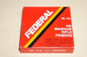 100 Federal 215 Magnum Rifle Primers