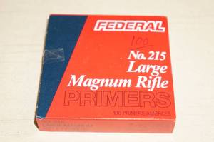 100 Federal 215 Large Magnum Rifle Primers