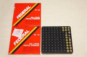 122 Federal 150 Large Pistol Primers