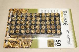 50 Top Brass .40 S&W Load Ready Brass