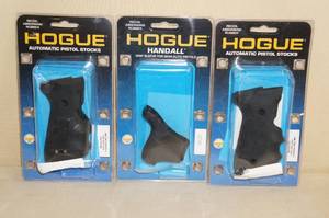 3 NEW Hogue Pistol Stocks