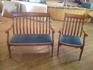 Matching Bench & Chair