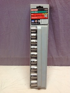 9 Piece Metric 12 Drive Socket Set