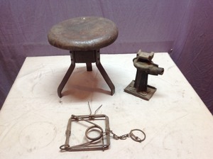 Steel Stool, Jack & Trap