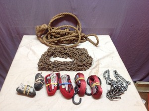 Ratchet Straps, Chain & Rope