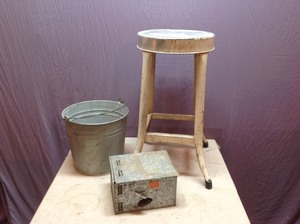 Stool, Trap & Pale