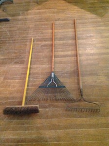 Rakes & Broom