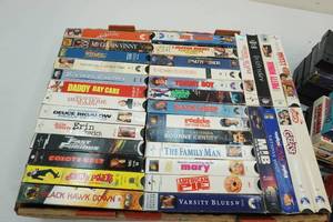 lot 58 image: VHS movies