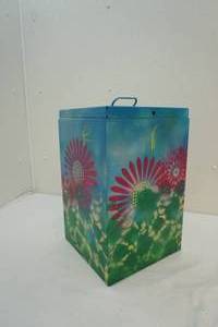 lot 104 image: Painted card box