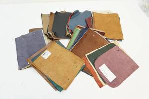 lot 219 image: Leather samples