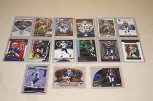 lot 60 image: 15 Tom Brady Cards - Inserts