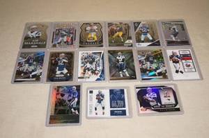 lot 61 image: 15 Tom Brady Cards - Inserts