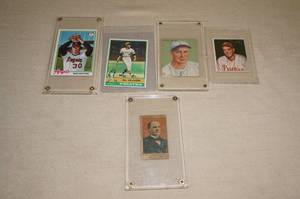 lot 68 image: Vintage Baseball Cards